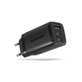 MOBILE CHARGER WALL USB 65W/GAN 3PORT ACU-DPQ65 AXAGON