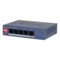 Switch|DAHUA|DH-CS4005-4ET1GT-36|Switch layer L2|4xRJ-45 ports|RJ-45 Ports Type Fast Ethernet (10/100)|1xGigabit Ethernet (copper) ports quantity|4xPower over Ethernet (PoE) ports quantity|Total Power over Ethernet (PoE) budget 36 W|CS4005-4ET1GT-36