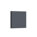 SMART HOME WRL SWITCH/DOUBLE GREY WS-EUK04-G AQARA