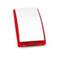 SIREN OUTDOOR W/METAL SHIELD/RED SP-4001R SATEL