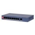 Switch|DAHUA|CS4009-8ET1GT-60|Switch type Managed|Switch layer L2|9xRJ-45 ports|RJ-45 Ports Type Gigabit Ethernet (10/100/1000)|8xFast Ethernet (copper) ports quantity|1xGigabit Ethernet (copper) ports quantity|Power over Ethernet (PoE) Yes|CS4009-8ET1GT-60