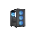 Case|CHIEFTEC|HUNTER 3|MidiTower|Case product features Transparent panel|Not included|ATX|EATX|MicroATX|MiniITX|Colour Black|GS-03B-OP