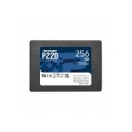 SSD|PATRIOT|P220|256GB|SATA|Write speed 490 MBytes/sec|Read speed 550 MBytes/sec|2,5"|TBW 120 TB|P220S256G25