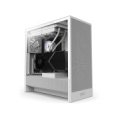 Case|NZXT|H5 Flow|MidiTower|Case product features Transparent panel|Not included|ATX|EATX|MicroATX|MiniITX|Colour White|CC-H52FW-01