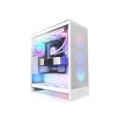 Case|NZXT|H7 Flow RGB|MidiTower|ATX|EATX|MicroATX|MiniITX|Colour White|CM-H72FW-R1