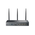 Wireless Router|TP-LINK|Omada AX3000 Gigabit VPN Router|Data speed 3000 Mbit/s|Ethernet WAN Yes|WAN connection type SFP|Ethernet LAN Yes|4xLAN ports|USB port Yes|ER706W