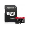 MEMORY MICRO SDXC 512GB W/AD./AUSDX512GUI3V30SHA2-RA1 ADATA
