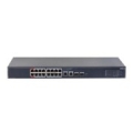 Switch|DAHUA|DH-SG4020LP|Switch layer L2|16xRJ-45 ports|RJ-45 Ports Type Gigabit Ethernet (10/100/1000)|2xGigabit Ethernet (copper) ports quantity|2xSFP module slots quantity|16xPower over Ethernet (PoE) ports quantity|Total Power over Ethernet (PoE) budget 190 W|SG4020LP
