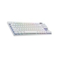 KEYBOARD WRL PRO X TKL/WHITE 920-012148 LOGITECH