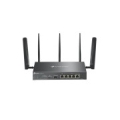 Wireless Router|TP-LINK|Omada 4G+ Cat6 AX3000 Gigabit VPN Router|Wi-Fi 6 (802.11ax)|Data speed 2402 Mbit/s|Ethernet WAN Yes|SIM card slot Yes|Ethernet LAN Yes|5xLAN ports|ER706W-4G