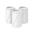 Wireless Router|TP-LINK|Wireless Access Point / Router|3-pack|9300 Mbps|Mesh|Wi-Fi 7|USB 3.0|4x2.5GbE|LAN \ WAN ports 4|Number of antennas 4|DECOBE65(3-PACK)