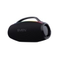 2.1 portable speaker SVEN PS-399, black, power output 50+2x25W (RMS), Auracast, Waterproof (IPx5), TWS, Bluetooth, USB, lithium battery SV-023218