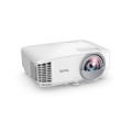  BenQ MW809STH - DLP projector - portable - 3D - 3600 ANSI lumens - WXGA (1280 x 800) - 16:10 - 720p - short-throw fixed lens 9H.JMF77.13E