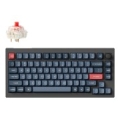  Keychron V1 Max RGB - US Layout - Hot-Swappable Gateron Jupiter Red Wireless Keyboard V1M-D1