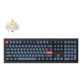 Keychron V6 Max RGB - US Layout - Hot-Swappable Gateron Jupiter Brown Wireless Keyboard V6M-D4