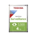 HDD Video Surveillance TOSHIBA S300 4TB SMR, 3.5'', 256MB, 5400RPM, SATA, TBW: 180 HDWT840UZSVA