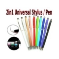 iLike Universal  PN1 Universal 2in1 Capacitive Touch Stylus with Pen (Smartphone and Tablet PC) Purple