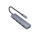 Ugreen   4-Port USB3.0 Hub with USB-C Power Supply Grey