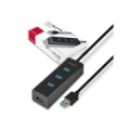 I/O HUB USB3.0 4PORT CHARGING/1.2M HUE-S2BL AXAGON