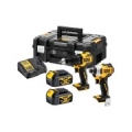 DEWALT | 18V XR Brushless Twin Kit - 2 X 4Ah | DCK2062M2T-QW