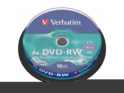 Matricas DVD-RW SERL Verbatim 4.7GB