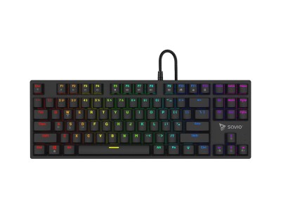 Klaviatūra Savio Tempest x2 RGB Outemu