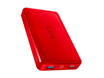 Enerģijas krātuve SBS 10000mAh 10W Red