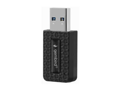 Adapteris Gembird Compact Dual-Band AC1300 USB