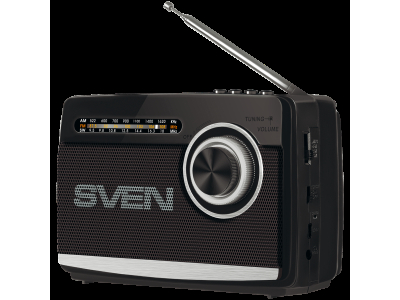 Speaker SVEN SRP-155, black (3W, Bluetooth