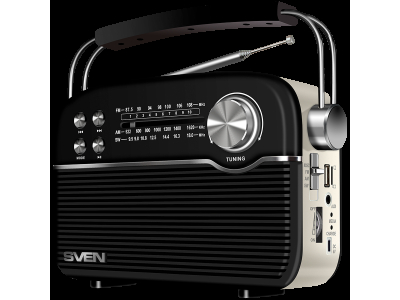Speaker SVEN SRP-500, black (3W, Bluetooth