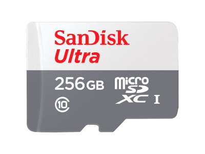 SANDISK Ultra microSDXC 256GB 100MB/s Class