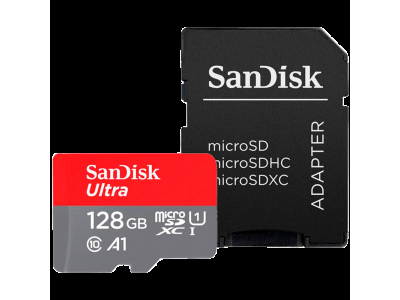 SANDISK Ultra microSDXC 128GB + SD