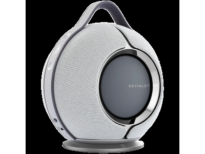 Devialet Mania Light Grey with dock