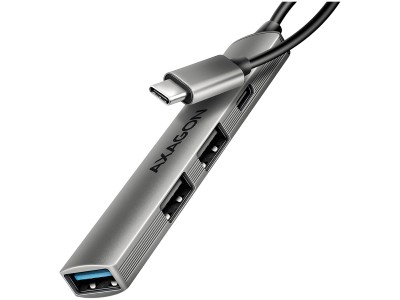 HUE-STC ALU STRIP USB-C 4 port