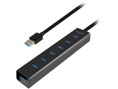 AXAGON HUE-SA7BP 7x USB3.0 ALU