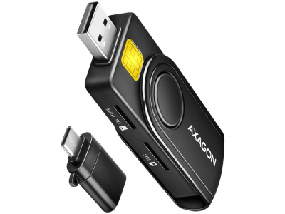 Axagon Compact travel USB-A + USB-C