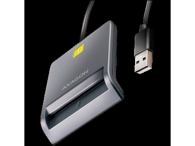 AXAGON CRE-SM3T USB Smart card FlatReader