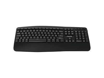CANYON keyboard HKB-W6 Wireless Black