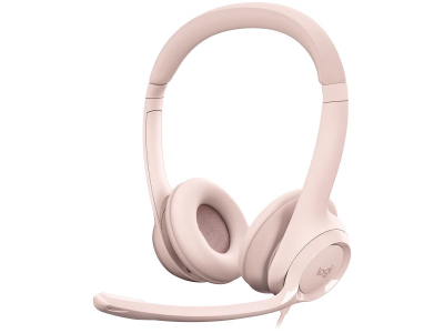 LOGITECH H390 Corded Headset - ROSE