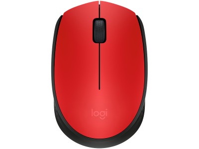 LOGITECH M171 Wireless Mouse - RED
