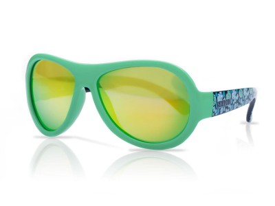 SHADEZ Designer Leaf Print Green Junior
