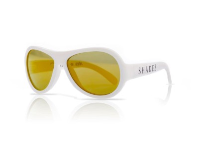 SHADEZ Classic White Teeny bērnu saulesbrilles