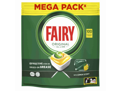 FAIRY Original trauku mazgāšanas kapsulas, 100