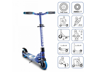 Six Degrees Aluminium Scooter skrejritenis 145