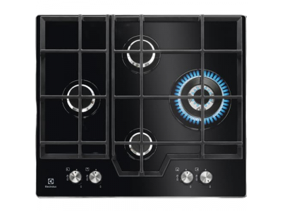 Electrolux stikla gāzes plīts virsma, iebūv