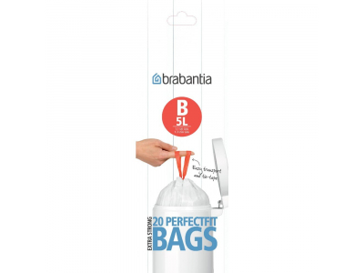 BRABANTIA atkritumu tvertņu maisiņi, 5 l