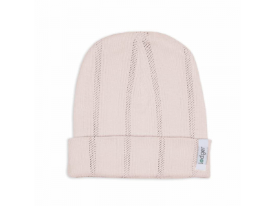 Lodger Beanie Pointelle bērnu cepurīte, Powder