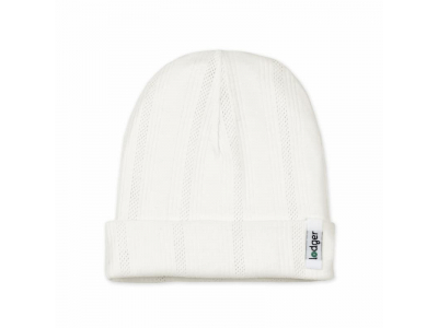 Lodger Beanie Pointelle bērnu cepurīte, Cream