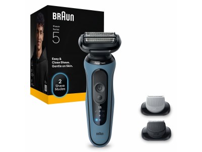 BRAUN Series 5 skuveklis, gaiši zils