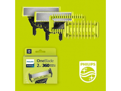PHILIPS OneBlade 360 skuvekļa Sejas +
